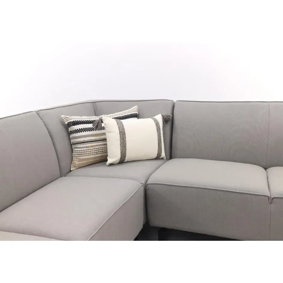 VDG Boavista Sunbrella hoekbank (3-delig) - Nature Grey