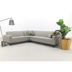 VDG Boavista Sunbrella loungeset - Nature Grey - 3-delig - Links