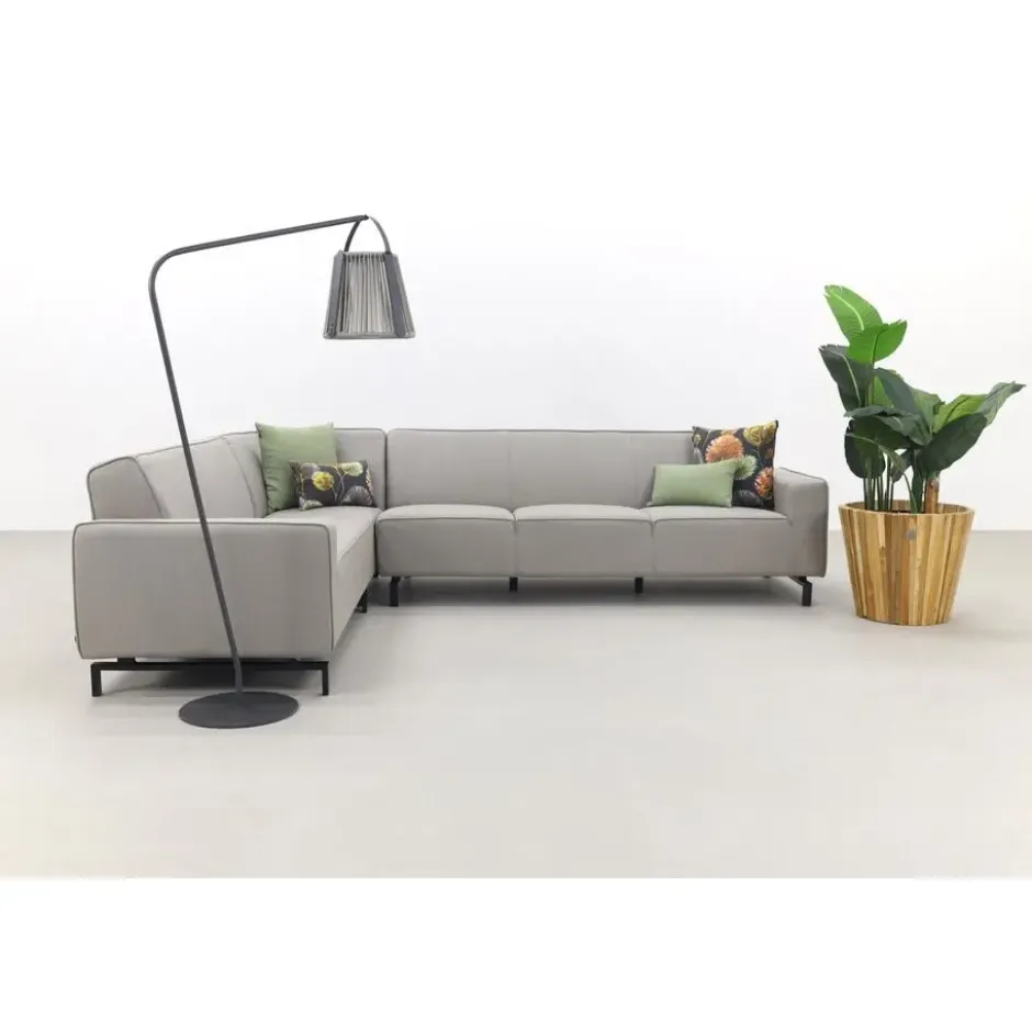 VDG Boavista Sunbrella loungeset - Nature Grey - 3-delig - Links