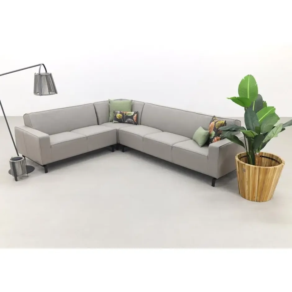 VDG Boavista Sunbrella loungeset - Nature Grey - 3-delig - Links