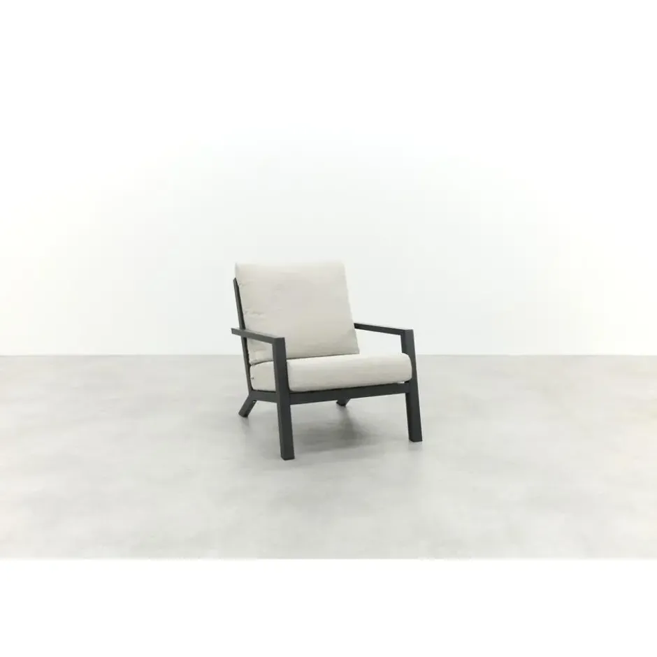 VDG Boston loungestoel - Antraciet