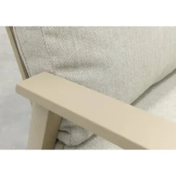 VDG Lagos verstelbare 2-zits loungebank - Latte