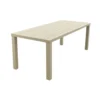 VDG Lena dining tuintafel aluminium 210x90 cm. - Latte