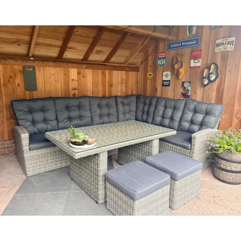 VDG - Lounge/diningset San Marino - Paloma grijs