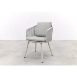 VDG Ohio/Alaska tuinset - teak/aluminium - mokka -240x100 cm