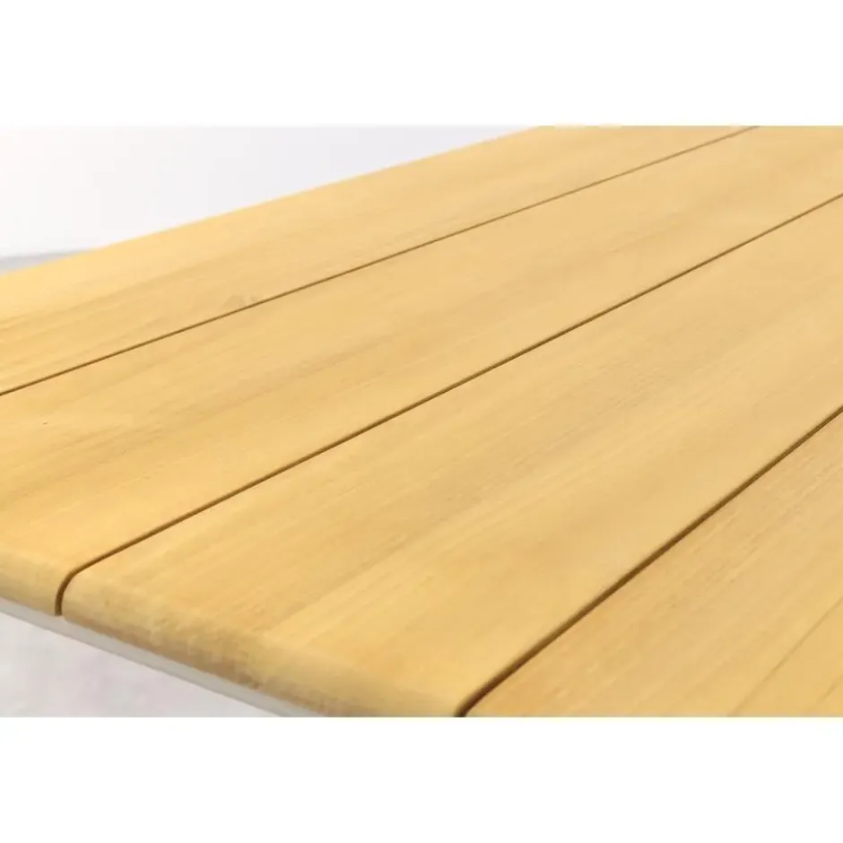 VDG Ohio/Alaska tuinset - teak/aluminium - mokka -240x100 cm