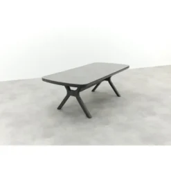 VDG Ponto dining tuintafel keramiek 220x100 cm. - Royal Grey