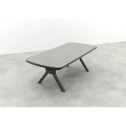 VDG Ponto dining tuintafel keramiek 220x100 cm. - Royal Grey