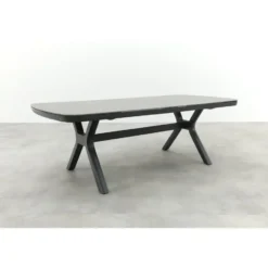 VDG Ponto dining tuintafel keramiek 220x100 cm. - Royal Grey