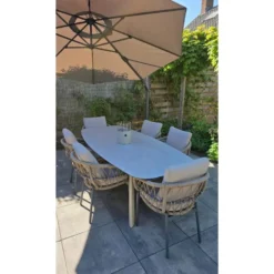 VDG Set van 6 - Julia dining tuinstoel - Antraciet
