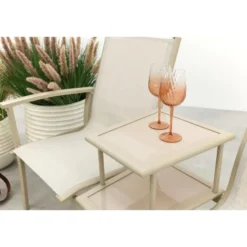 VDG Tete-a-Tete aluminium tuinbank Felix- Latte