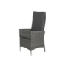 VDG Timber wicker verstelbare tuinstoel - Organic grey