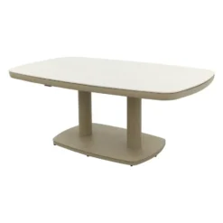 VDG Welton up&down verstelbare tuintafel - Latte