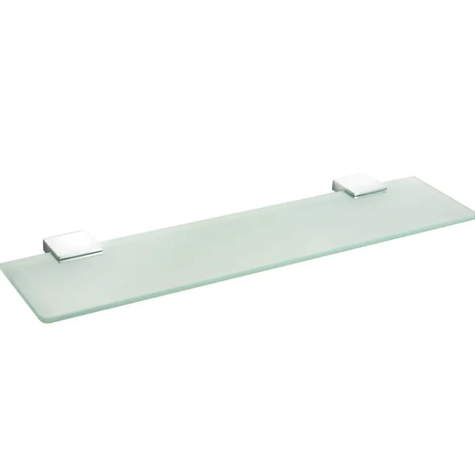 VDN Stainless Planchet - Planchet badkamer - Chroom - Glas - RVS