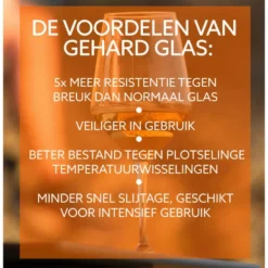 Vicrila wijnglazen Barolo - 6x stuks - rode/witte wijn - 390ml