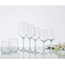 Vicrila wijnglazen Grigio - 6x stuks - rode/witte wijn - 310ml
