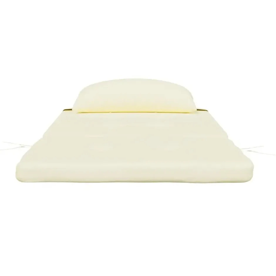 vidaXL - Adirondack Stoelkussen - Crème - Stof