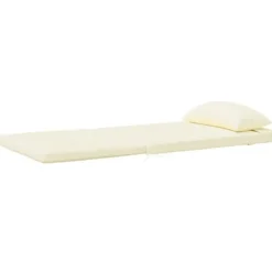 vidaXL - Adirondack Stoelkussen - Crème - Stof