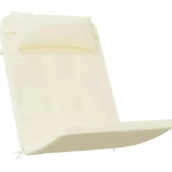 vidaXL - Adirondack Stoelkussen - Crème - Stof