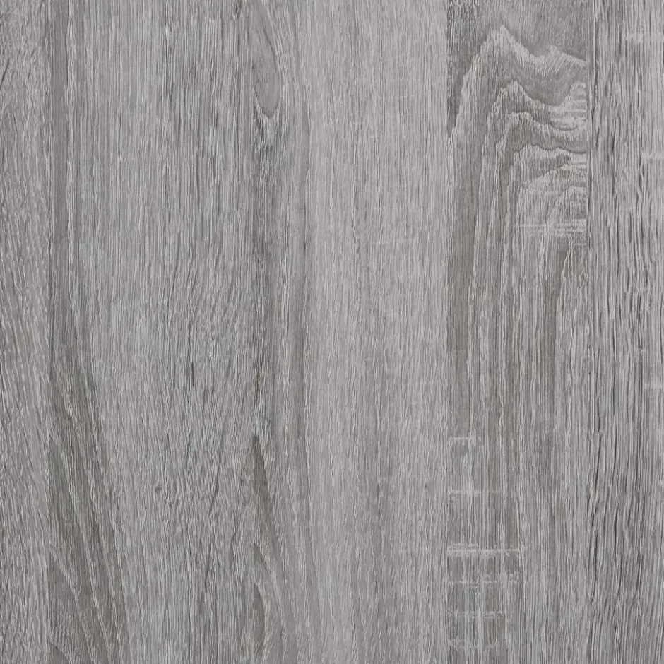 vidaXL - Badkamerkast - Grijs - Bewerkt hout