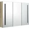 vidaXL - Badkamerkast - Grijs - MDF - 89 x 14 x 62 cm
