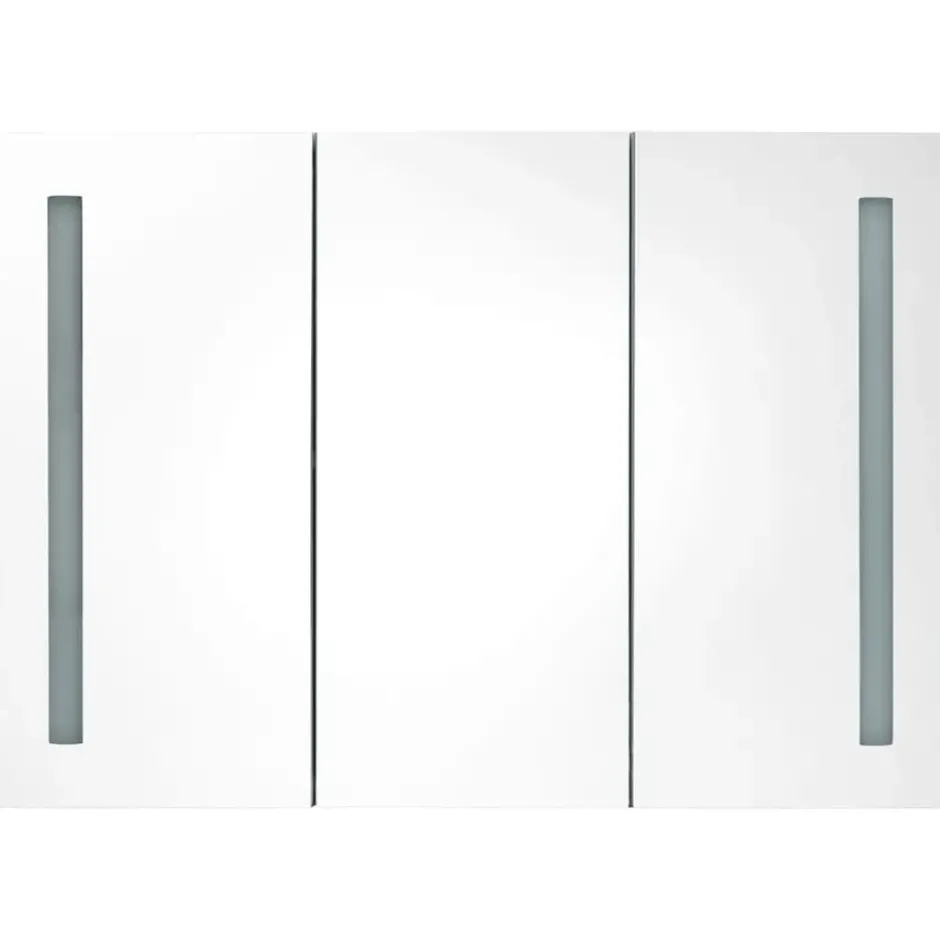 vidaXL - Badkamerkast - Grijs - MDF - 89 x 14 x 62 cm