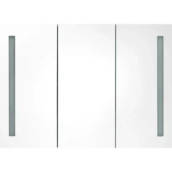vidaXL - Badkamerkast - Grijs - MDF - 89 x 14 x 62 cm