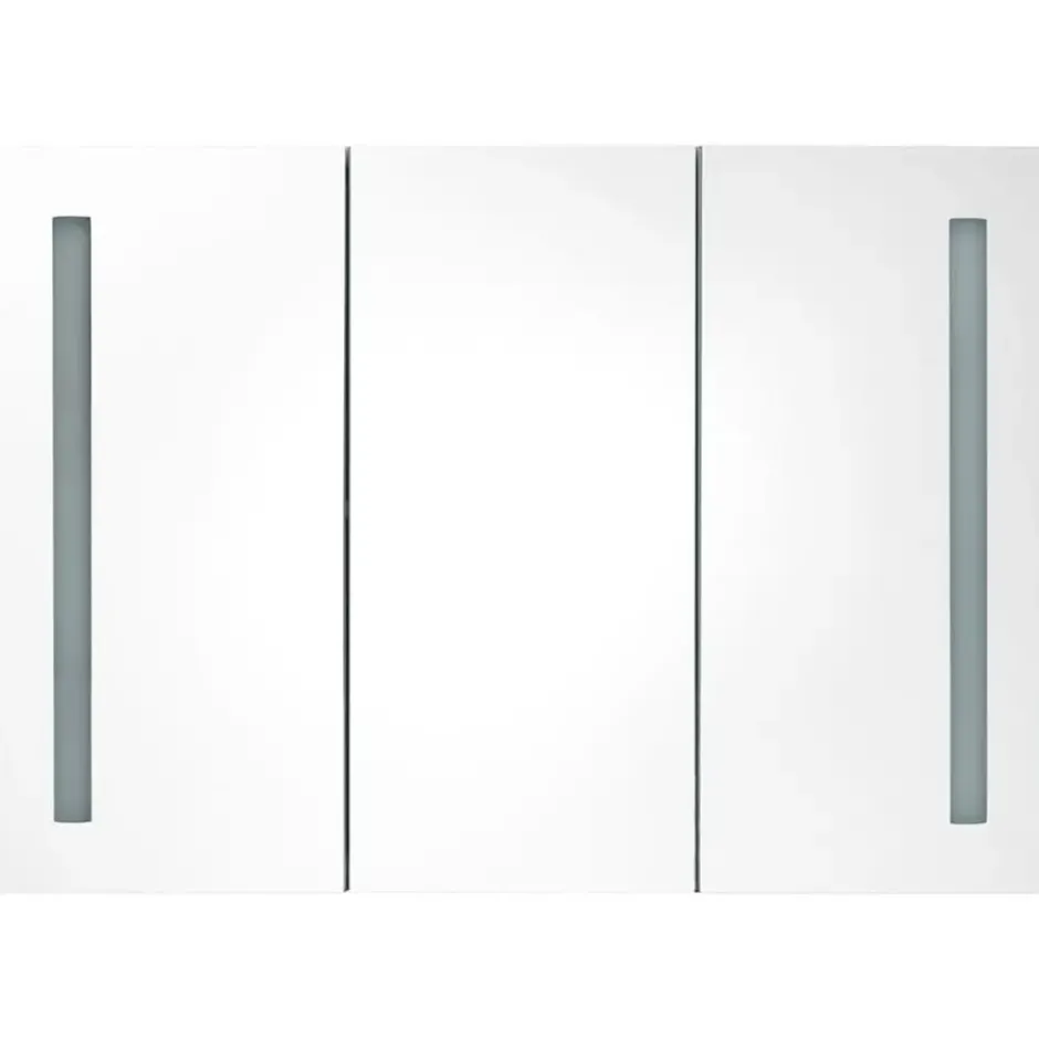 vidaXL - Badkamerkast - Grijs - MDF - 89 x 14 x 62 cm