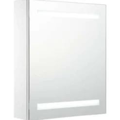 vidaXL - Badkamerkast - Wit - MDF