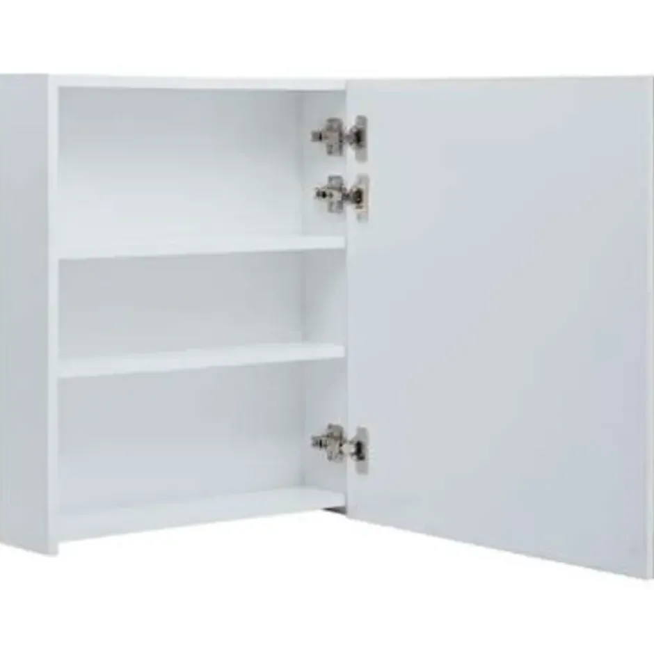 vidaXL - Badkamerkast - Wit - MDF