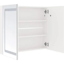 vidaXL - Badkamerkast - Wit - MDF