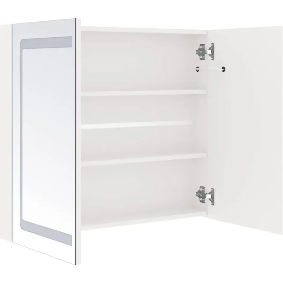 vidaXL - Badkamerkast - Wit - MDF