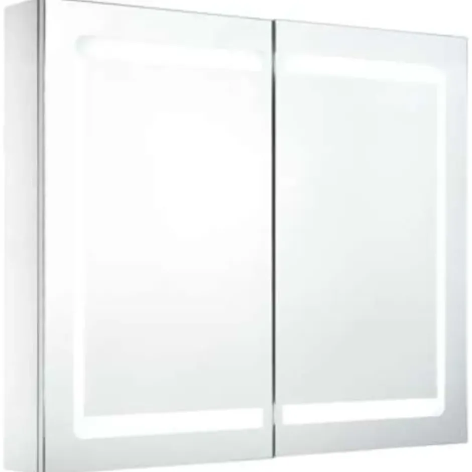vidaXL - Badkamerkast - Wit - MDF