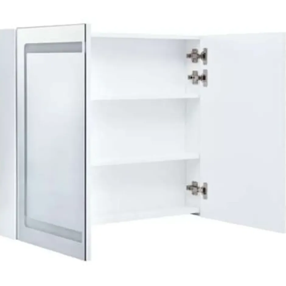 vidaXL - Badkamerkast - Wit - MDF
