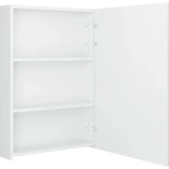 vidaXL - Badkamerkast - Wit - MDF - 50 x 13 x 70 cm