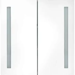 vidaXL - Badkamerkast - Wit - MDF - 62 x 14 x 60 cm