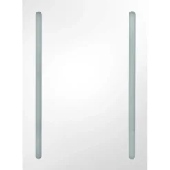 vidaXL - Badkamerkast - Wit - MDF - 50 x 13 x 70 cm