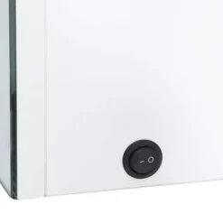 vidaXL - Badkamerkast - Wit - MDF - 89 x 14 x 62 cm
