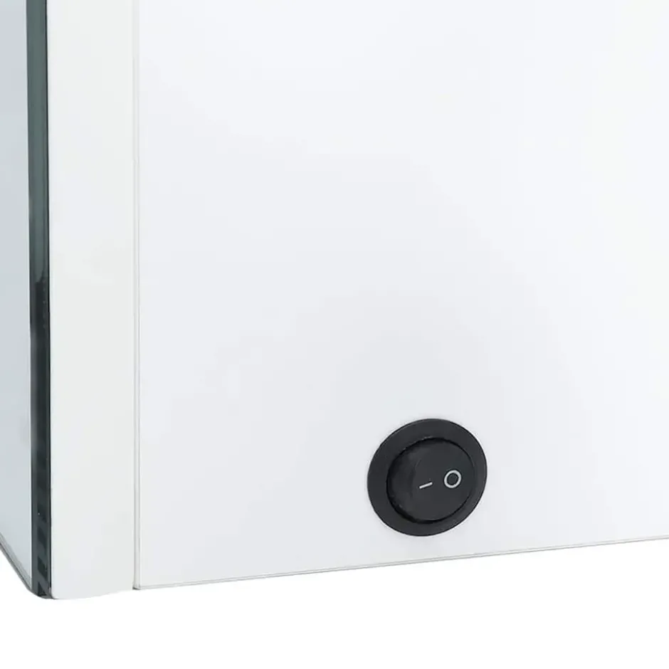 vidaXL - Badkamerkast - Wit - MDF - 89 x 14 x 62 cm