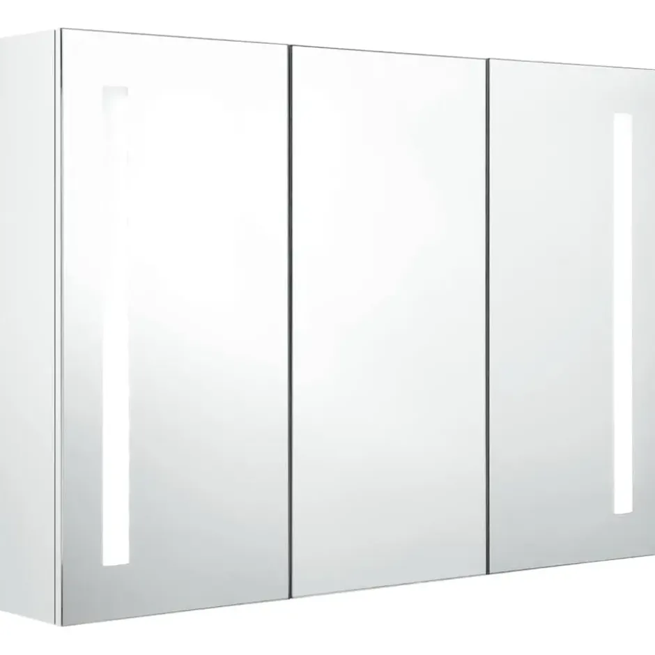 vidaXL - Badkamerkast - Wit - MDF - 89 x 14 x 62 cm