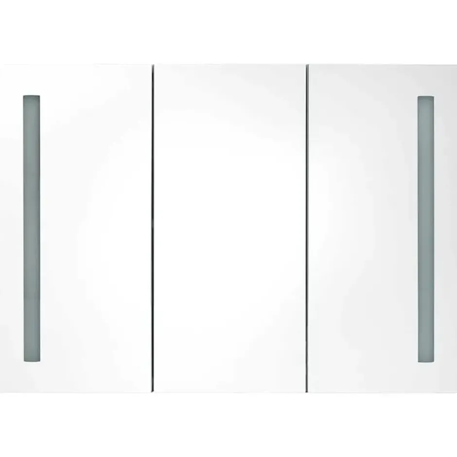 vidaXL - Badkamerkast - Wit - MDF - 89 x 14 x 62 cm