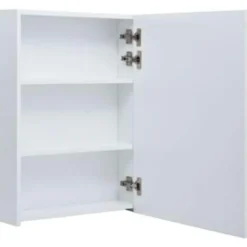 vidaXL - Badkamerkast - Wit - MDF - 50 x 13 x 70 cm
