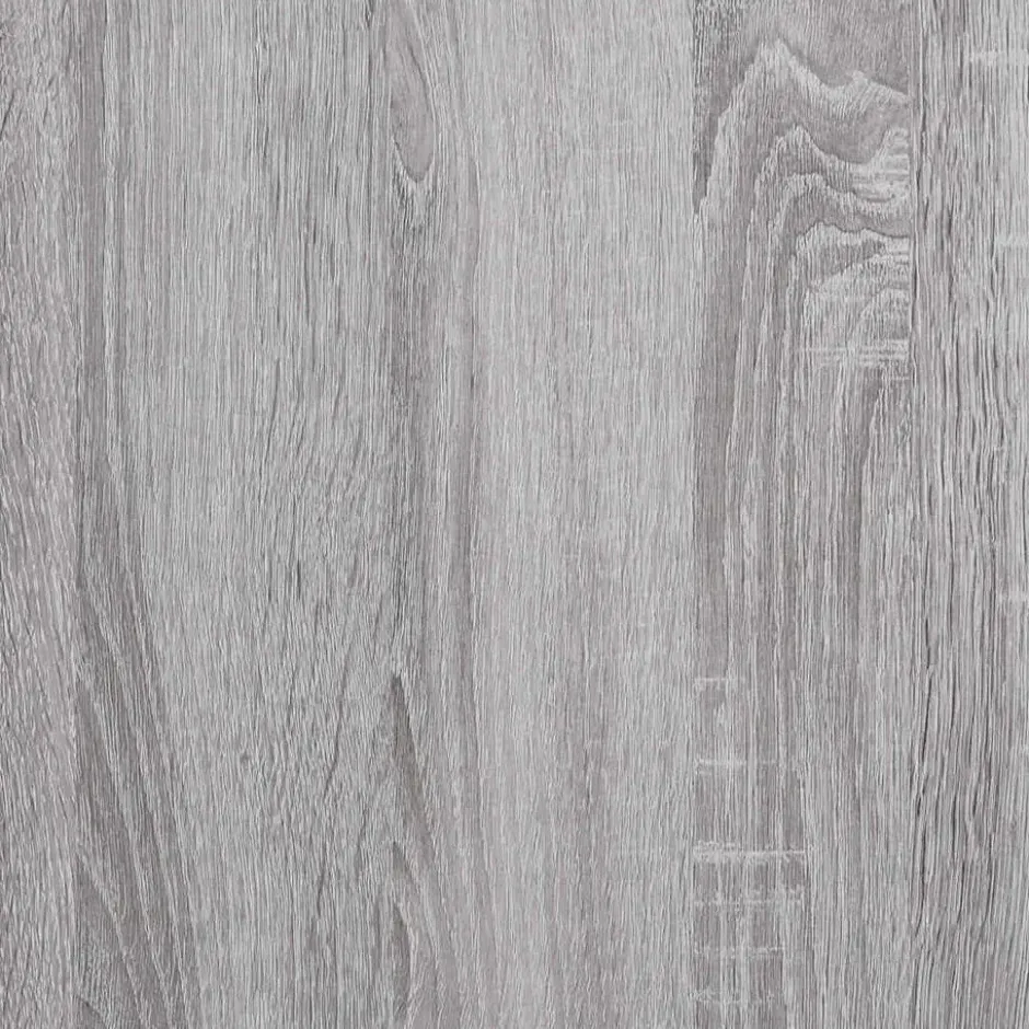 vidaXL - Badkamerkast 65x33x60 cm bewerkt hout grijs sonoma eikenkleurig