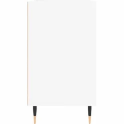 vidaXL - Badkamerkast 80x33x60 cm bewerkt hout wit