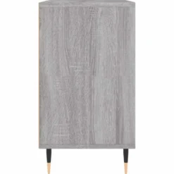 vidaXL - Badkamerkast 80x33x60 cm bewerkt hout grijs sonoma eikenkleurig