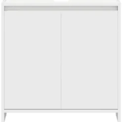 VIDAXL Badkamerkast 60x33x61 cm spaanplaat wit