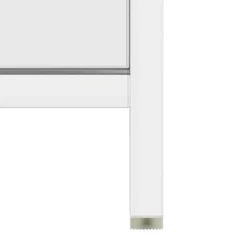 VIDAXL Badkamerkast 60x33x61 cm spaanplaat wit