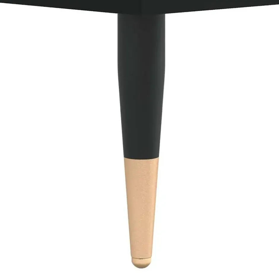 vidaXL - Badkamerkast 80x33x60 cm zwart bewerkt hout