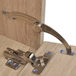 vidaXL - Badkamer Meubel - Beige - Bewerkt hout