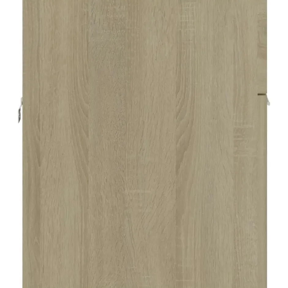 vidaXL - Badkamermeubelset - Bruin - Bewerkt hout